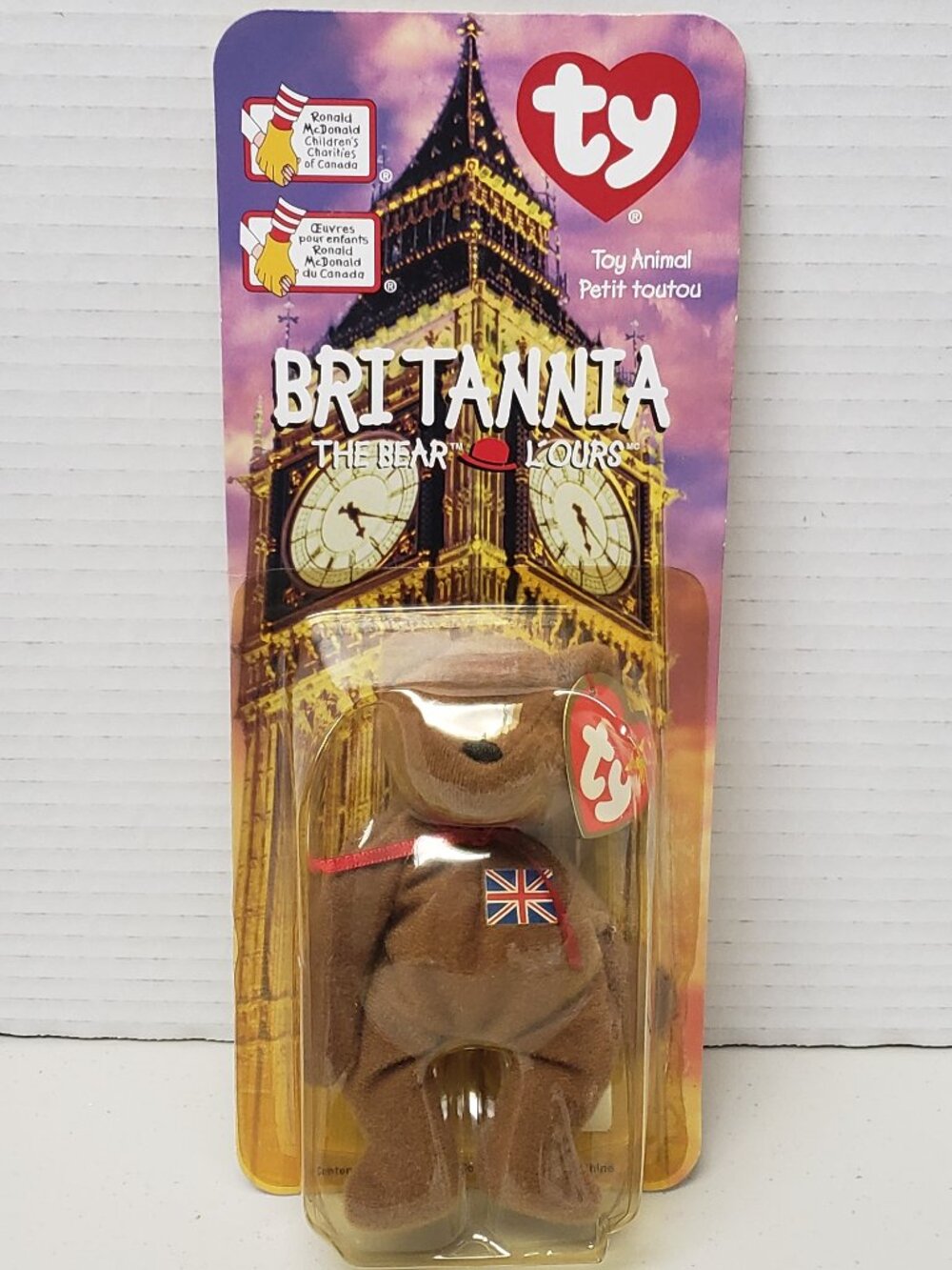 Ty Beanie Baby McDonald's Britannia The Bear